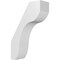 Ekena Millwork 3-in. W x 8-in. D x 12-in. H Stanfield Architectural Grade PVC Knee Brace BRCP03X08X12STA - alternate 1